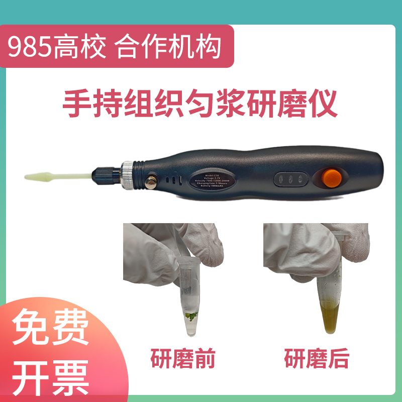 手持研磨仪组织研磨器 匀浆仪调速 动植物微量组织研磨仪 匀浆机