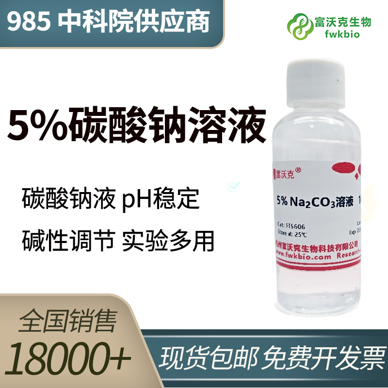 5%碳酸钠溶液