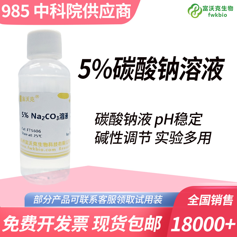 5%碳酸钠溶液