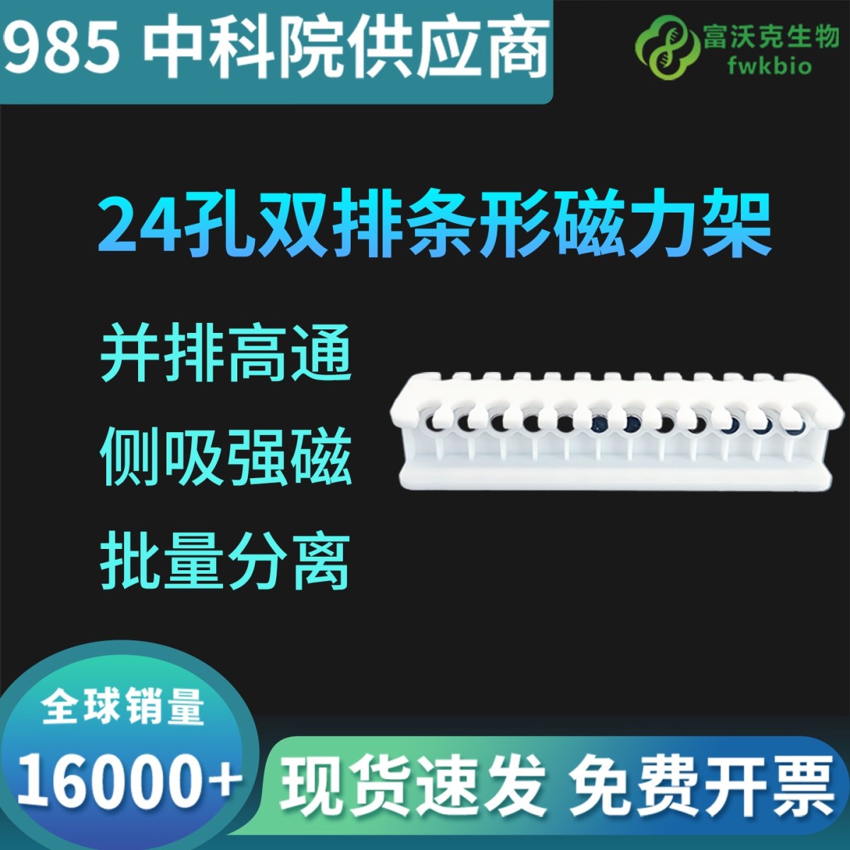 24孔双排磁力架