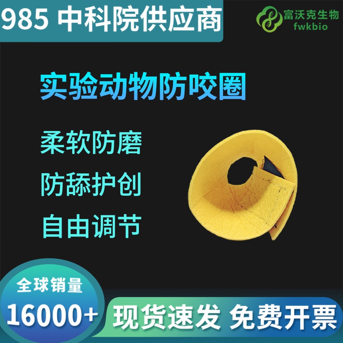 实验动物防咬圈 大小鼠伊丽莎白圈